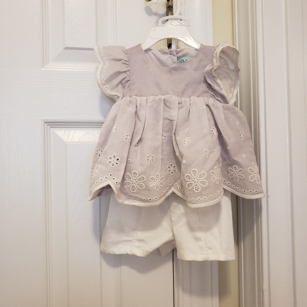 2 Piece Baby Girl Spring Outfit